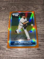 Bowman Chrome Baseball 2006 Cla Meredith Orange Parallel BC218 12/25 Padres