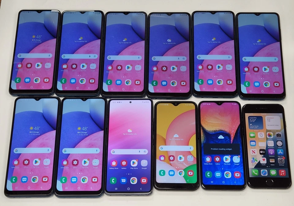 Lot of 12 Mixed Phones Locked to Cricket Wireless *Read* - Image 3 of 4