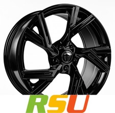 Tomason AR1 black painted 8.5x19" ET45 LK5 112 ML 66.6 Alufelgen 19 Zoll