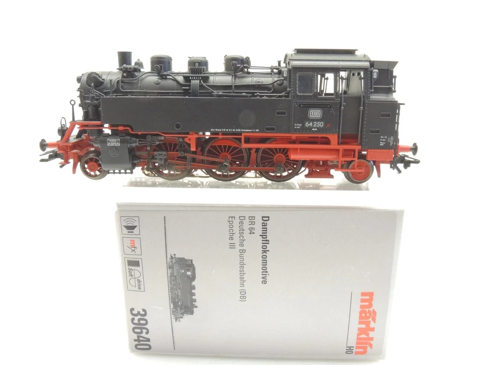 Märklin 39640 Dampflok BR 64 250 der DB digital mfx Sound geprüft Top! OVP - Bild 3 von 4