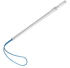 Pool Safety Hook with 12 Ft Rescue Pole, Pool Rescue Hook with Aluminum Telescop