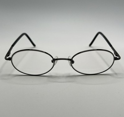 Zenni 810012 Oval Eyeglasses Frames Black Lightweight