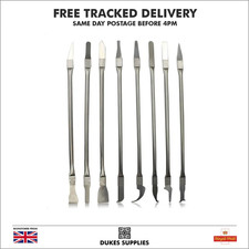 8pcs Metal Spudger Tool Set – CPU IC Glue Remover for Phone & Computer Repair