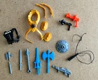 MASTERS of the UNIVERSE Vintage WEAPONS PAK - 100% Complete *READ* - HE-MAN 1984