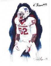 Khaseem Greene Signed Autographed 8 x 10 Photo NJ Rutgers Eric LeGrand Limited
