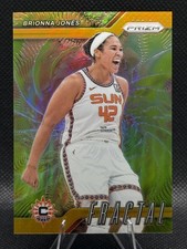 2024 Panini Prizm WNBA Brionna Jones Fractal #9 Gold Prizm /10 Connecticut Sun
