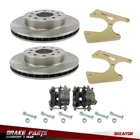 Bolt-On Rear Disc Brake Conversion Kit For 1964-73 Chevy Chevelle 10 & 12 Bolt