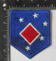 Used & Worn WW2 Vintage 1st MAC MARINE AMPHIBIOUS CORPS HQ PATCH USMC