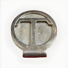 Tiffany  Co Circle T Bill wallet Money Clip Silver 925 NoBox