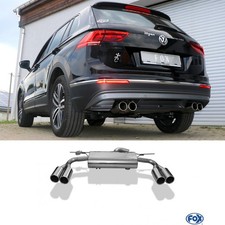 FOX Sportauspuff re li je 2x90mm VW Tiguan II Benzin 2.0 TSI 4motion 180PS ab 15