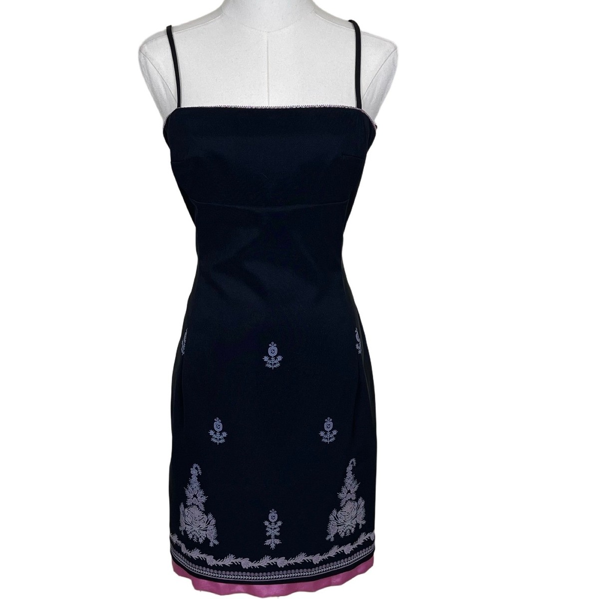 blue dress for baby girl City Triangles Dress Black Size L SKU 000303-5 – Designers On A Dime main image 0