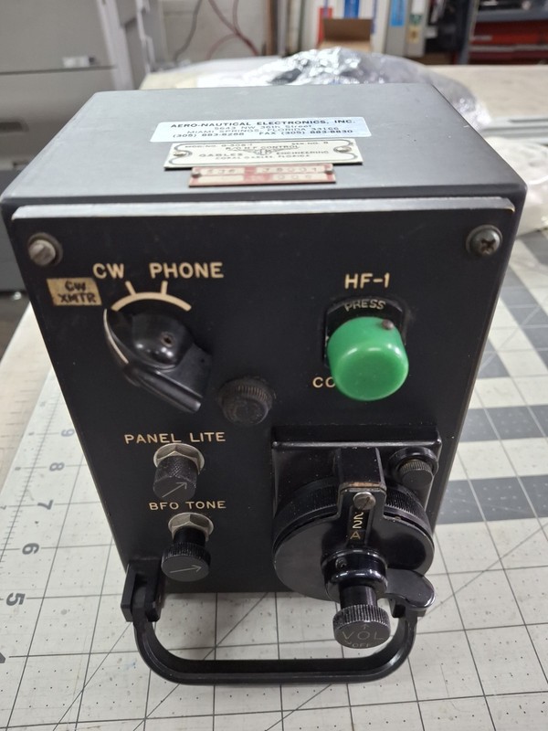 HF-1 CW PHONE Control panel Ham Radio - Avionics 
