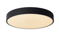 LED Deckenleuchte Schwarz Dimmbar Blendarm Ø39.5 Cm 2700 K Deckenlampe BüRo