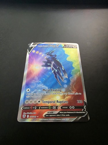 Origin Forme Dialga V (Alternate Full Art) 177/189 Swsh10: Astral Radiance Holo - Picture 2 of 4