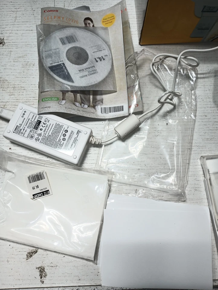 canon selphy cp770 compact photo printer - Image 3 of 3