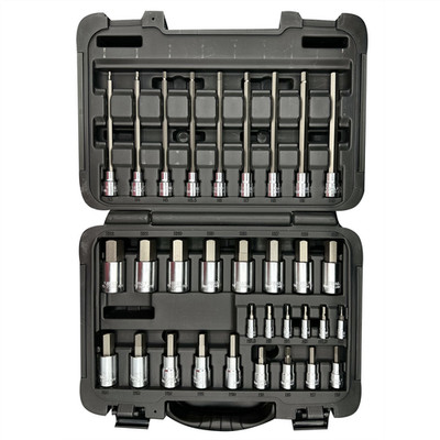 VIM Tools 32 Piece Elite Hex Metric Master Driver Set - S2 Steel