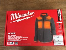 Milwaukee M12 Womens Heated Axis Jacket Kit CP3.0 Battery Size Large F102G-21L
