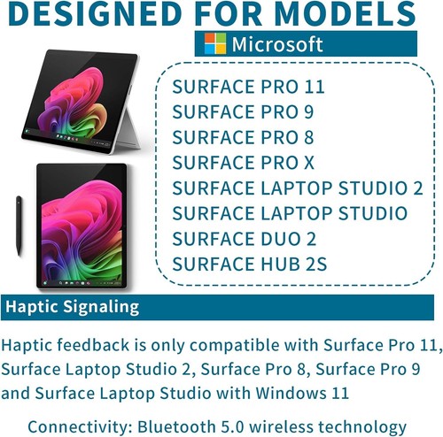 Surface Slim Pen 2 – Bluetooth 5.0 Stylus with 4,096 Pressure Points & 3 Tips - Picture 2 of 7