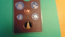 CANADA 1994 PROOF SET W/O SILVER $ 6 COINS, ALL ULTRA HEAVY CAMEO, COMM. $