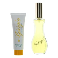 $70 Giorgio By Beverly Hills, 2 Piece Gift Set Body Lotion For Women