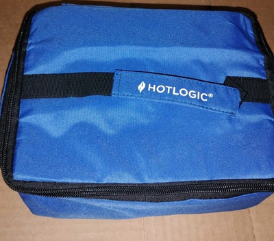 #ad Replacement Hot Logic Lined Lunch Bag Lg 10x7x3.5 Blue For Work School Hiking $11.99