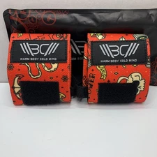 Warm Body Cold Mind- Premium Weight Lifting Wrist Wraps-12 inch 