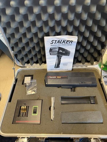 Stalker Pro Digital Sports Radar Gun with Case (Needs Battery)