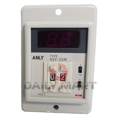 New In Box ANLY ASY-2SM Digital Timer #jg