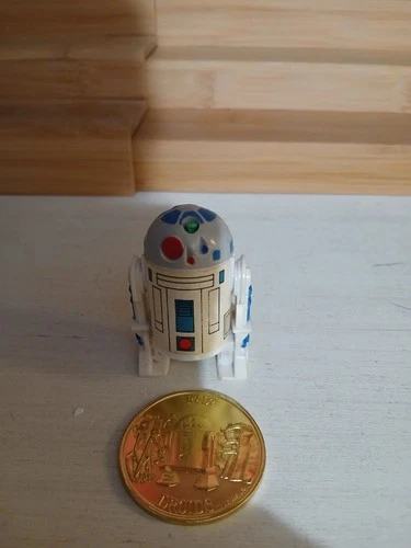 1985 Droids Starwars Artoo Detoo R2D2 WITH COIN Vintage Kenner