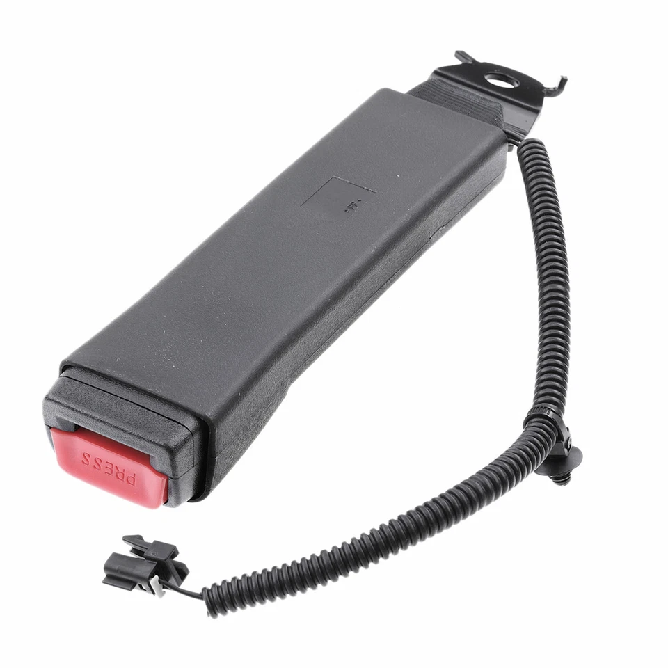 Hebilla de cinturón de seguridad del conductor delantero para Chevy Silverado GMC Sierra Yukon 07-13 negro Foto 4 de 4