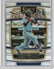 2022 Panini Select Jorge Polanco Concourse Holo Silver Prizm #50 - Twins