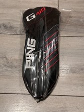 NEW Ping G410 Driver Leather Headcover Black Red White Cover G410