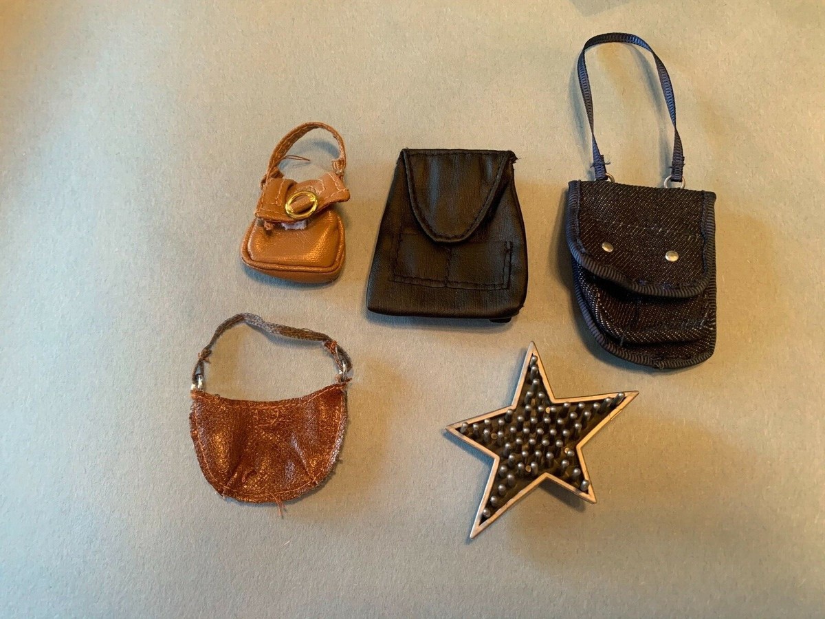 BRATZ DOLL 3 Purses, Back Pack Star Brush (B 12) | eBay