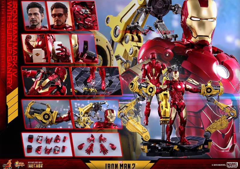 Hot Toys 1/6 アイアンマン2 マーク4 マンダリンセット HT Mms462d22 1/6 Iron Man 2 Mk4&Platform Deluxe Ver. Action Figure