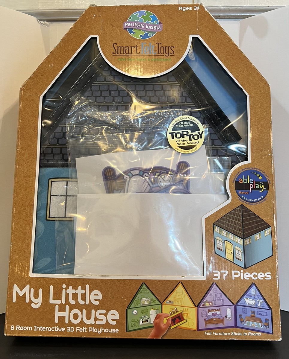 My Little House room interactive D felt playhouse multi