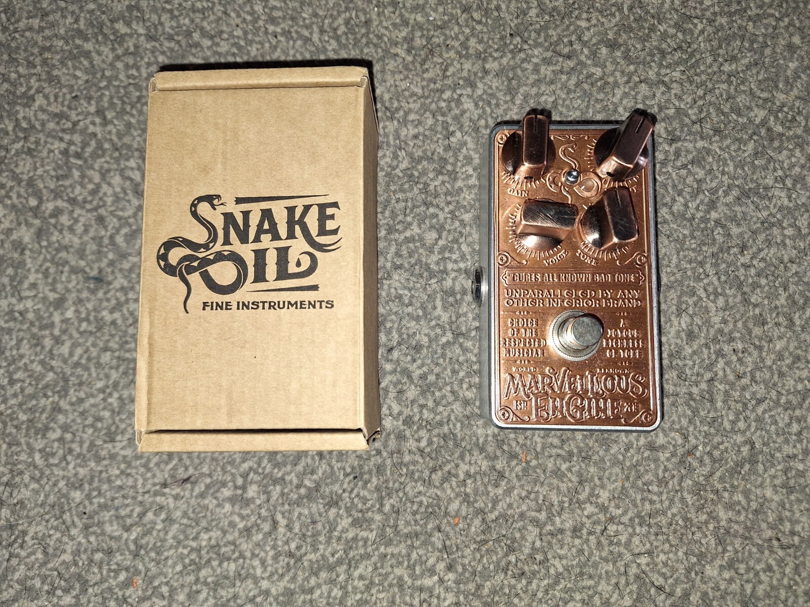 Snake oil guitar pedal eBay