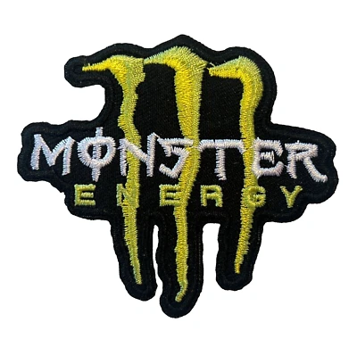 UB MONSTER ENERGY Drink - Embroidered Iron-On/Sew-On Patch