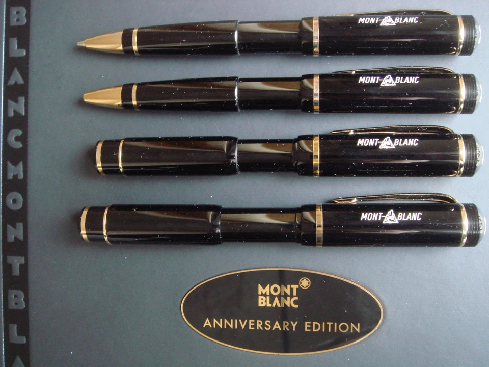 Montblanc 100 Years Historical Limited Edition Fountain Ball Roller Pencil New - Image 2 of 4