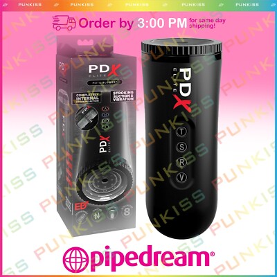 PDX Moto Blower Male Masturbator Automatic Erectile Dysfunction Aid Stroker Toy