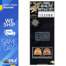 HGW 132069 1/32 Photo-etched and decal for W.29 for Wingnut Wings