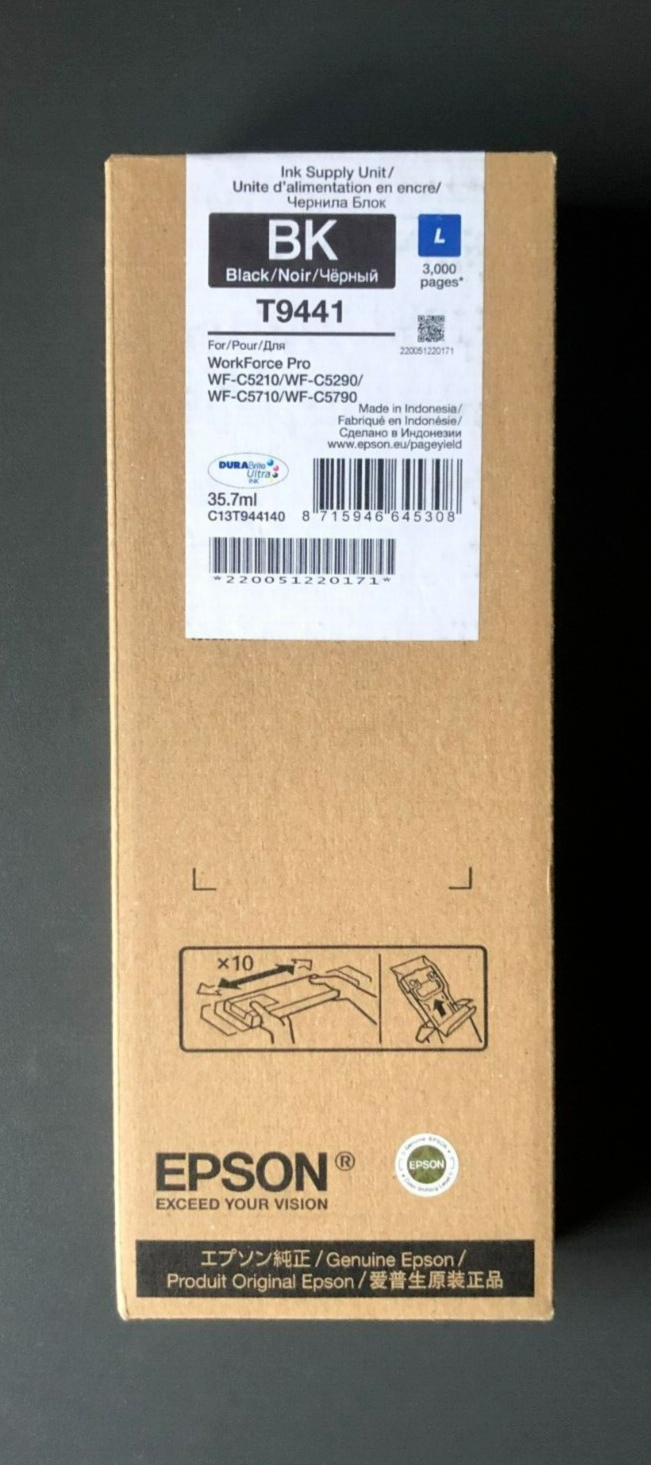 Epson Multicolor Workforce Pro Wf-C5210dw Printer Ink Cartridges (4 Pack) -C13t944140 Multipack Original - Image 3