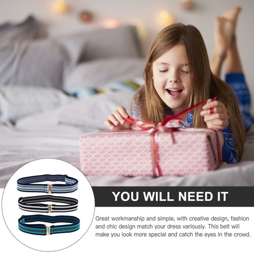 Children's Belt Miss Toddler Little Girl Adjustable Waist Buckleset - Picture 4 of 12