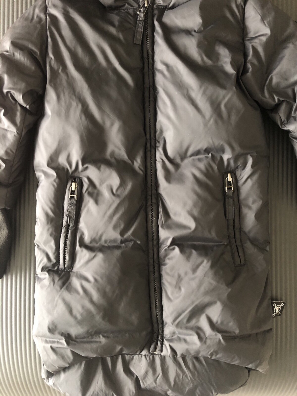 Nununu Long Down Puffer Coat Size 3-4 