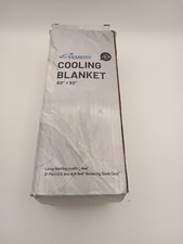 Temerk Cooling Blanket 90x60inch -Chill Q-Max 0.5 Cool Fiber, Summer fo...