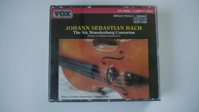 Johann Sebastian Bach - The Six Brandenburg Concertos - 2 CD