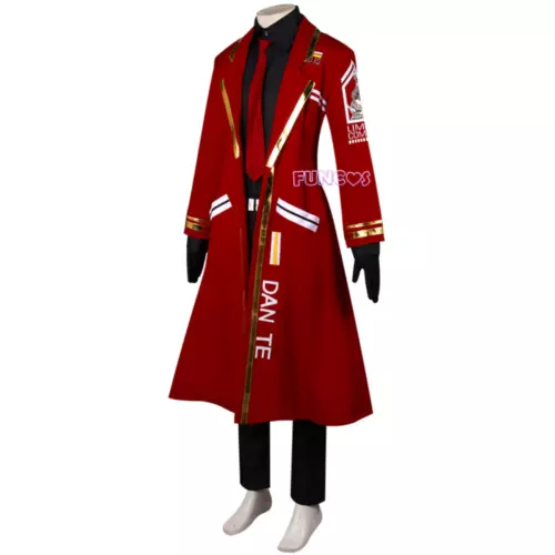 Halloween Anzug Limbus Company Cosplay Dante Durante Kostüm rote Uniform - Bild 2 von 8