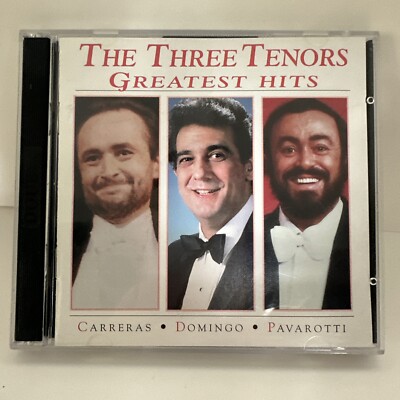The Three Tenors Greatest Hits  Time-Life CD Set Domingo Pavarotti Carreras Rare