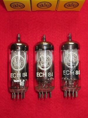 1x ECH84 VALVO NOS NEU Röhre geprüft Tube 6JX8 NEW Valve Valvula Valvola Tutto