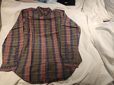 NIP The Territory Button Down, Size Small, Color Multi, Regular Fit