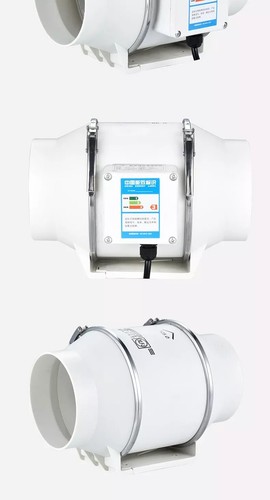 4/5/6 Inch Exhaust Fan Home Silent Inline Pipe Duct Fan Bathroom Extractor - Bild 18 von 27